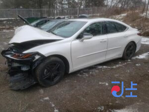 2021 Lexus ES300H White — JTHBA1C10M2004767