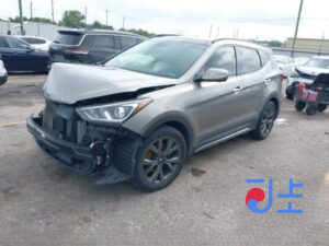 2018 Hyundai SantaFe Gray - KMHS281BDKU011339