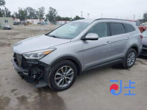 2017 Hyundai SantaFe Gray - KMHSW81UBJU795244
