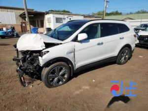 2016 Hyundai SantaFe White - KMHSW81UBGU641887