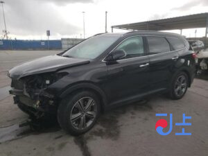 2016 Hyundai SantaFe Black - KMHSW81UDGU670955