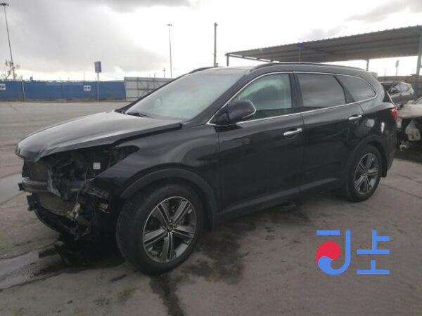 2016 Hyundai SantaFe Black - KMHSW81UDGU670955