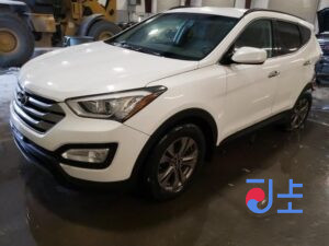 2016 Hyundai Santa Fe White - KMHSW81XDHU727247