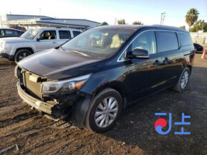 2015 Kia Carnival Black - KNAMB81ABGS127073