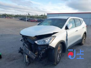 2016 Hyundai SantaFe White - KMHSW81UBGU644214