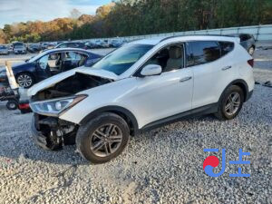 2018 Hyundai SantaFe White - KMHS581BDKU106127