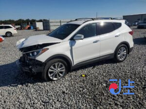2017 Hyundai SantaFe White - KMHSW81UBJU791576