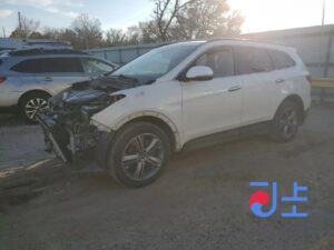 2015 Hyundai SantaFe White - KMHSW81UBGU582691