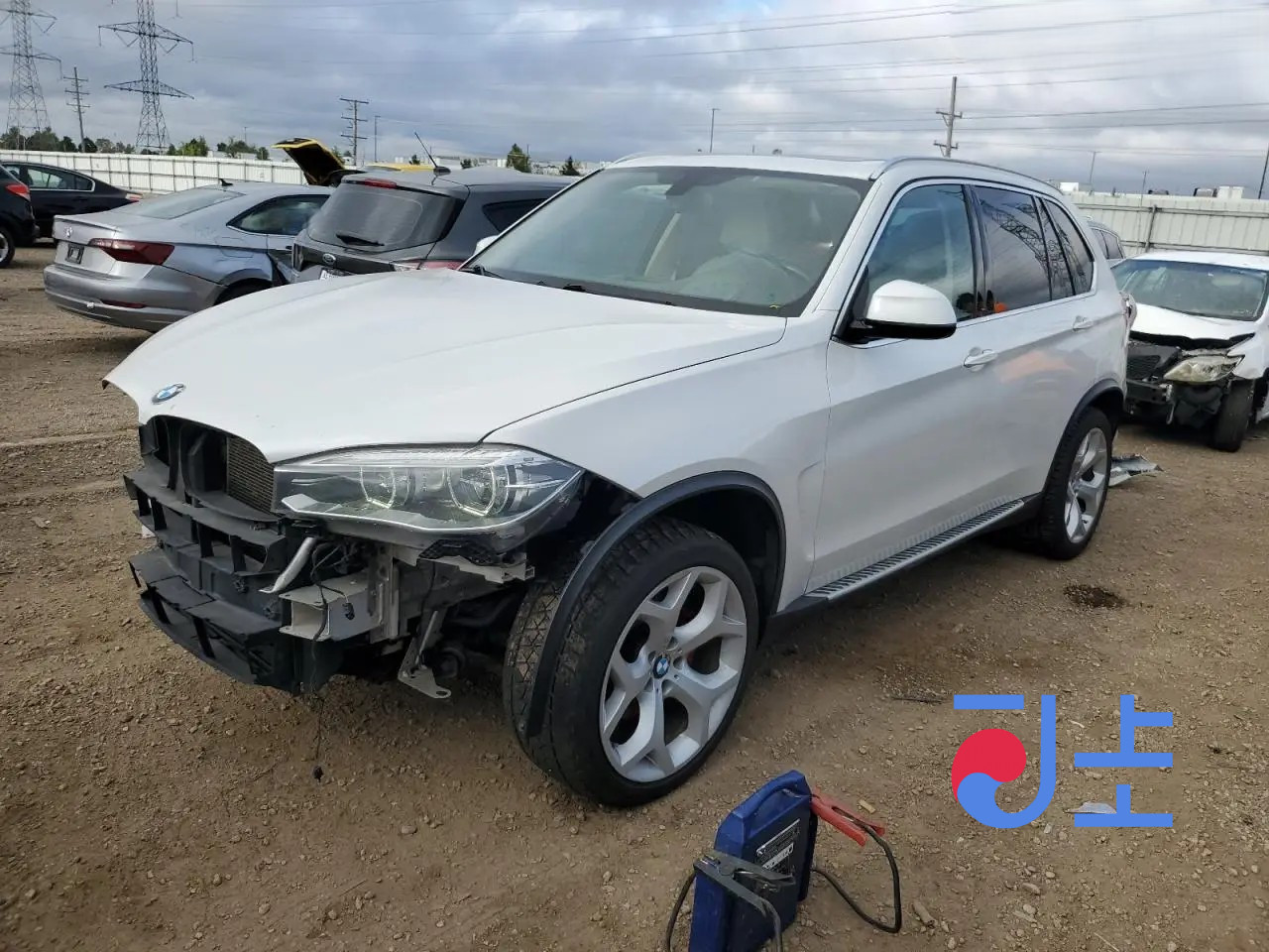 2014 BMW X5 xDrive30d White — WBAKS4101F0H59113