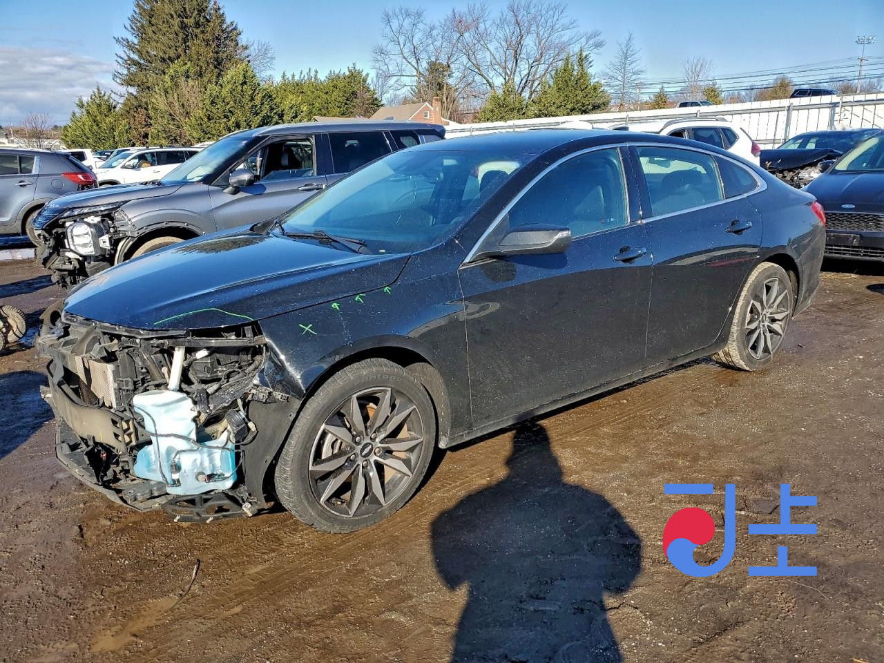 2017 Chevrolet Malibu Black — KLAZA69SDHB747766