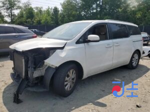 2015 Kia Carnival White - KNAME81ABFS056500