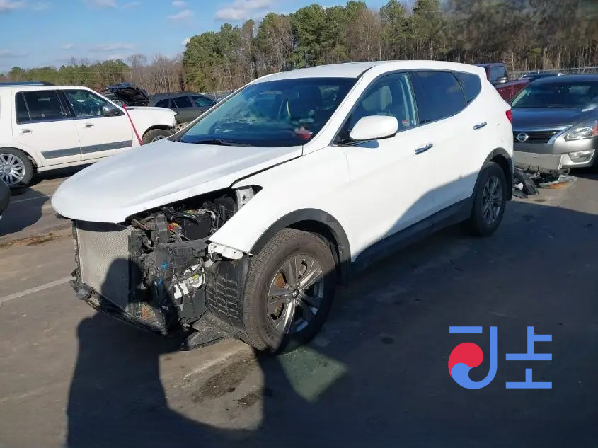 2016 Hyundai SantaFe White - KMHSW81XDHU735853