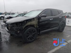 2016 Hyundai SantaFe Black - KMHSW81UBGU693375