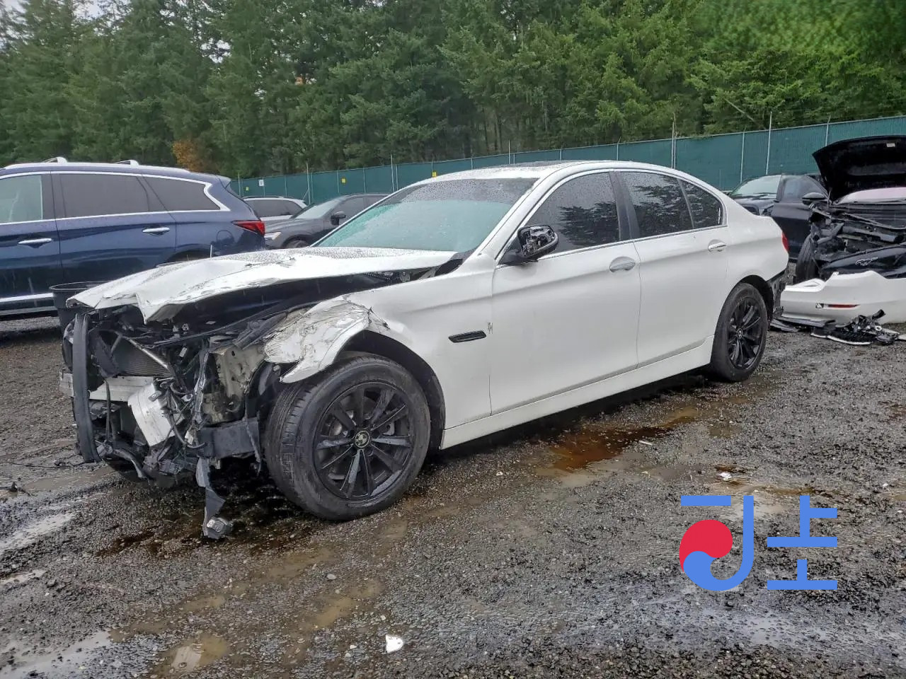 2014 BMW 5-Series 520d White — WBA5C3106ED766969