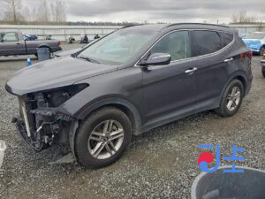 2018 Hyundai SantaFe Gray - KMHS581CDKU132172