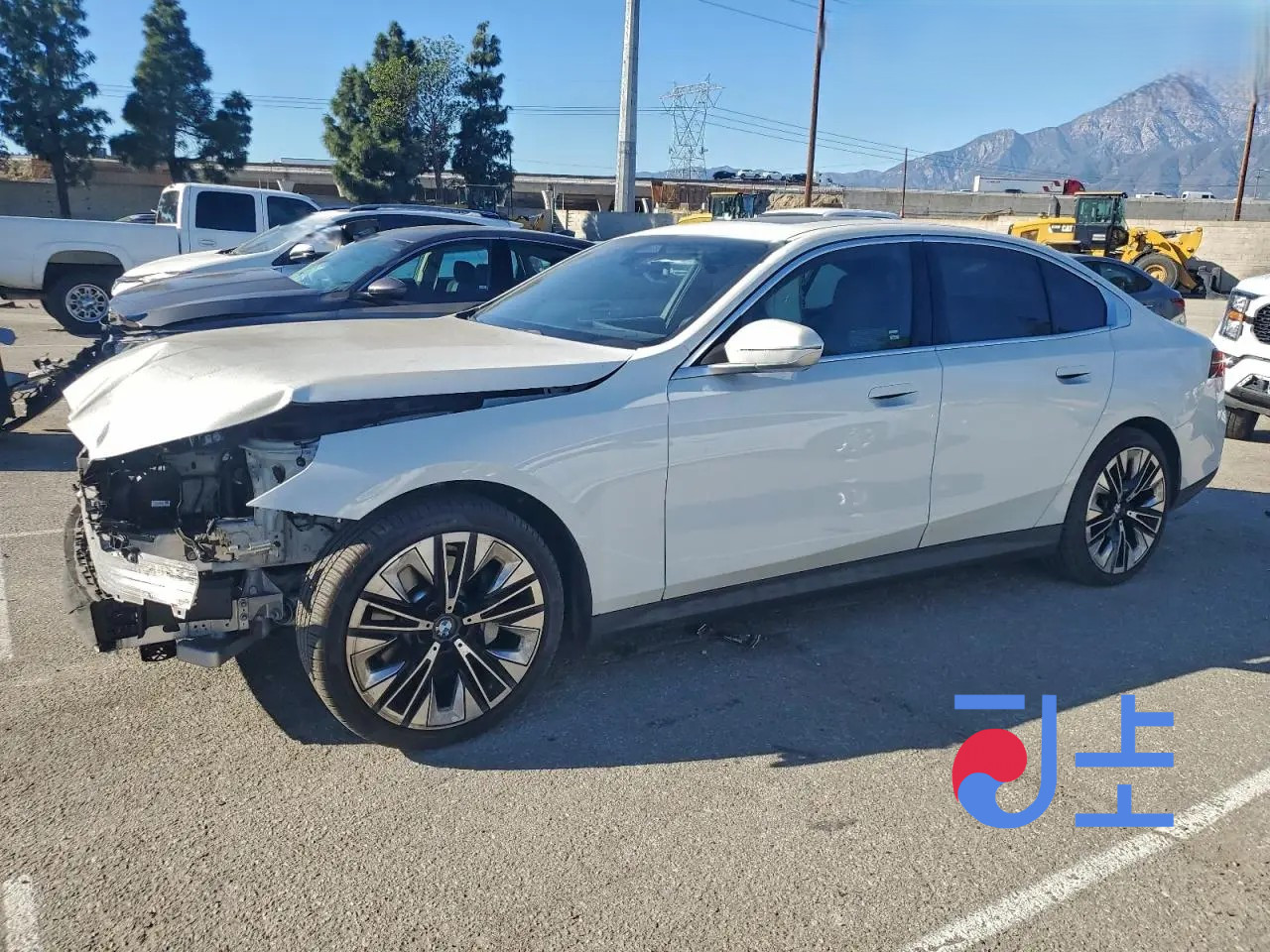 2024 BMW 520i White — WBA21FJ08RCR34584