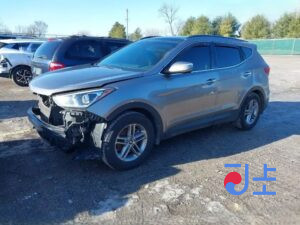 2018 Hyundai SantaFe Gray - KMHS381CDKU012593