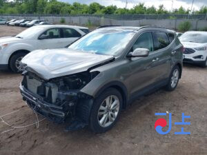 2015 Hyundai SantaFe Gray - KMHSW81XBFU513883