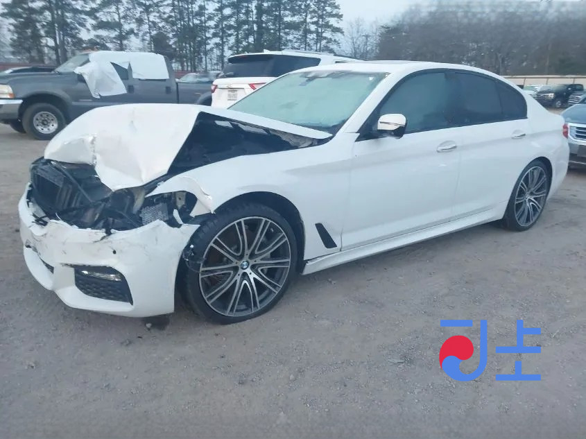 2018 BMW 5-Series 520d White — WBAJC3104JWE63348