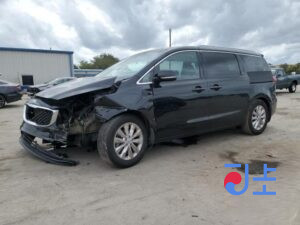 2015 Kia Carnival Black - KNAMB81ABGS115419
