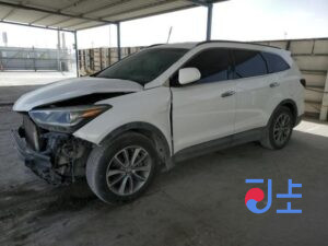 2017 Hyundai SantaFe White - KMHSW81UBHU766954