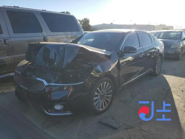 2017 Kia K7 Black - KNALB41GBHA002962