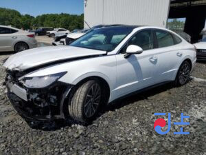 2020 Hyundai Sonata White - KMHL6412BMA107030