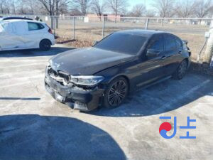 2017 BMW M550d xDrive Dark Blue — WBAJD7105JBM19397