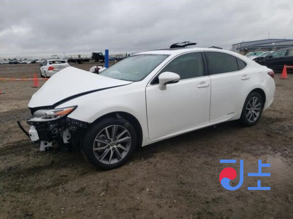2017 Lexus ES300H White — JTHBW1GG8H2147942