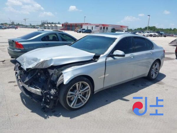2014 BMW 730d xDrive Silver — WBAYC4101EDZ76706