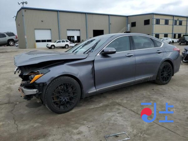 2016 Hyundai Genesis Gray - KMHGL41DBGU157747