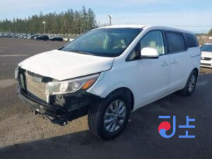 2019 Kia Carnival White - KNAME81ABKS567350