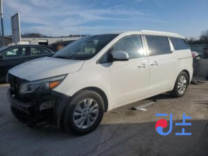 2014 Kia Carnival White - KNAMC81ABFS045018