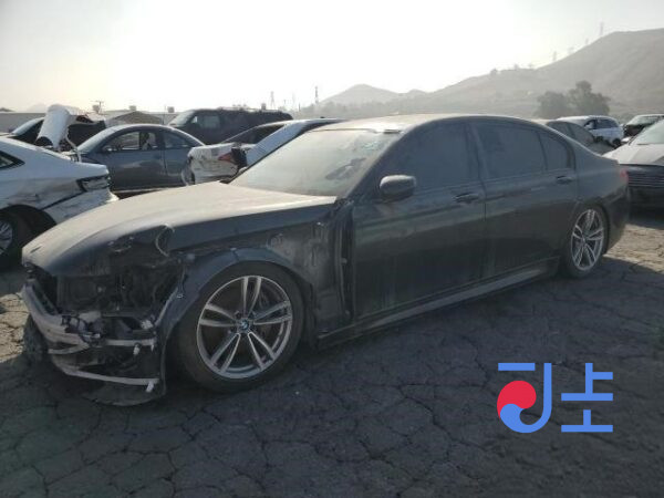 2016 BMW 740Ld Black — WBA7G8103GG677680