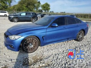 2017 BMW 430i Coupe Blue — WBA4W3108JAA48227