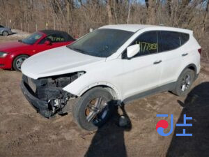 2018 Hyundai SantaFe White - KMHS281BDKU059780