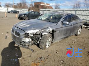 2014 BMW 5-Series 520d Gray — WBA5E5108FG056316