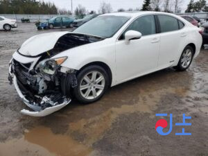 2014 Lexus ES300H White — JTHBW1GG2E2065619