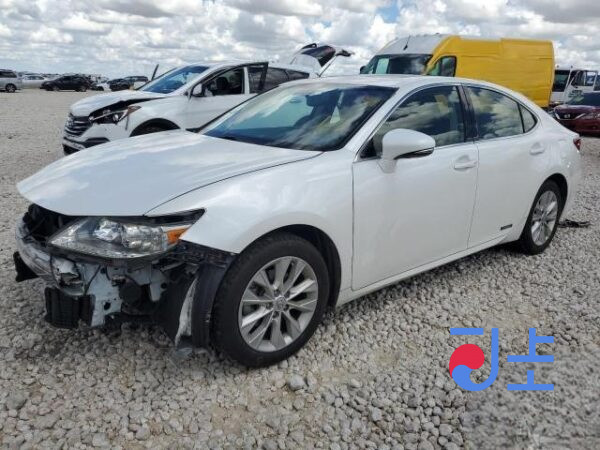 2014 Lexus ES300H White — JTHBW1GGXE2044369