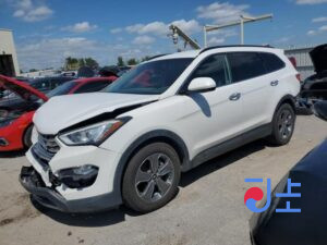 2016 Hyundai SantaFe White - KMHSW81UBHU716470