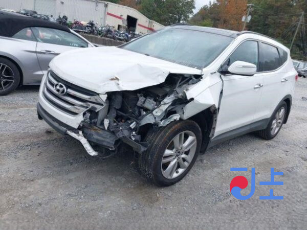 2016 Hyundai SantaFe White - KMHSW81UBGU675882