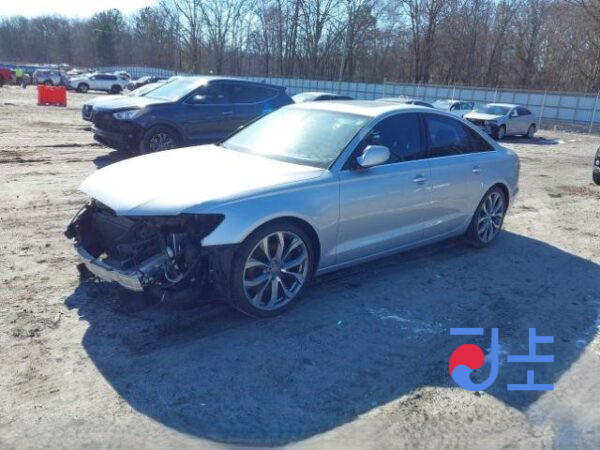 2014 Audi A6 Silver— WAUZZZ4G6FN020710