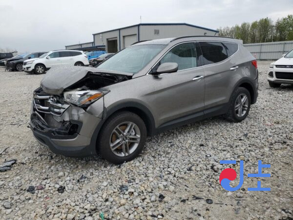 2014 Hyundai SantaFe Gray - KMHSW81UBFU360196