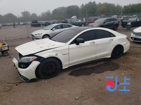 2016 Mercedes-Benz CLS400 White — WDDLJ6FB9HA189944