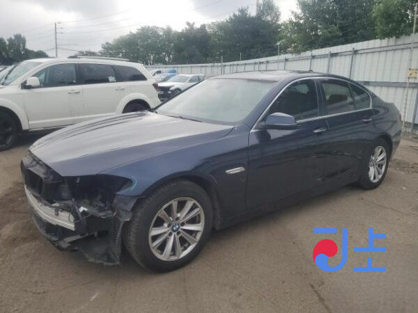2015 BMW 5-Series 520d xDrive Blue — WBA5E7109FG154895