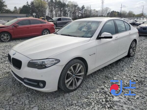 2015 BMW 5-Series 520d xDrive White — WBA5E7108GG156235