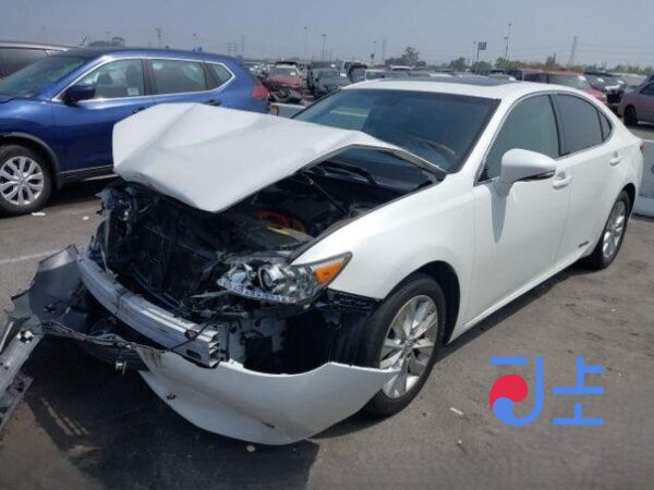 2014 Lexus ES300H White — JTHBW1GG1E2057673