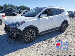 2018 Hyundai SantaFe White - KMHS381CBKU045203