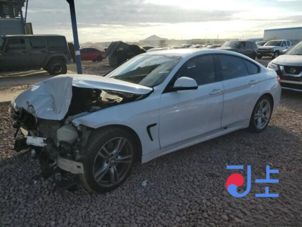 2015 BMW 4-Series 420d Gran Coupe White — WBA4B5100FD328251