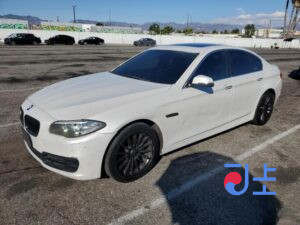 2014 BMW 5-Series 520d White — WBA5E5107FG055089